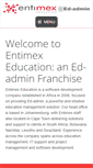 Mobile Screenshot of entimex.com