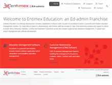 Tablet Screenshot of entimex.com